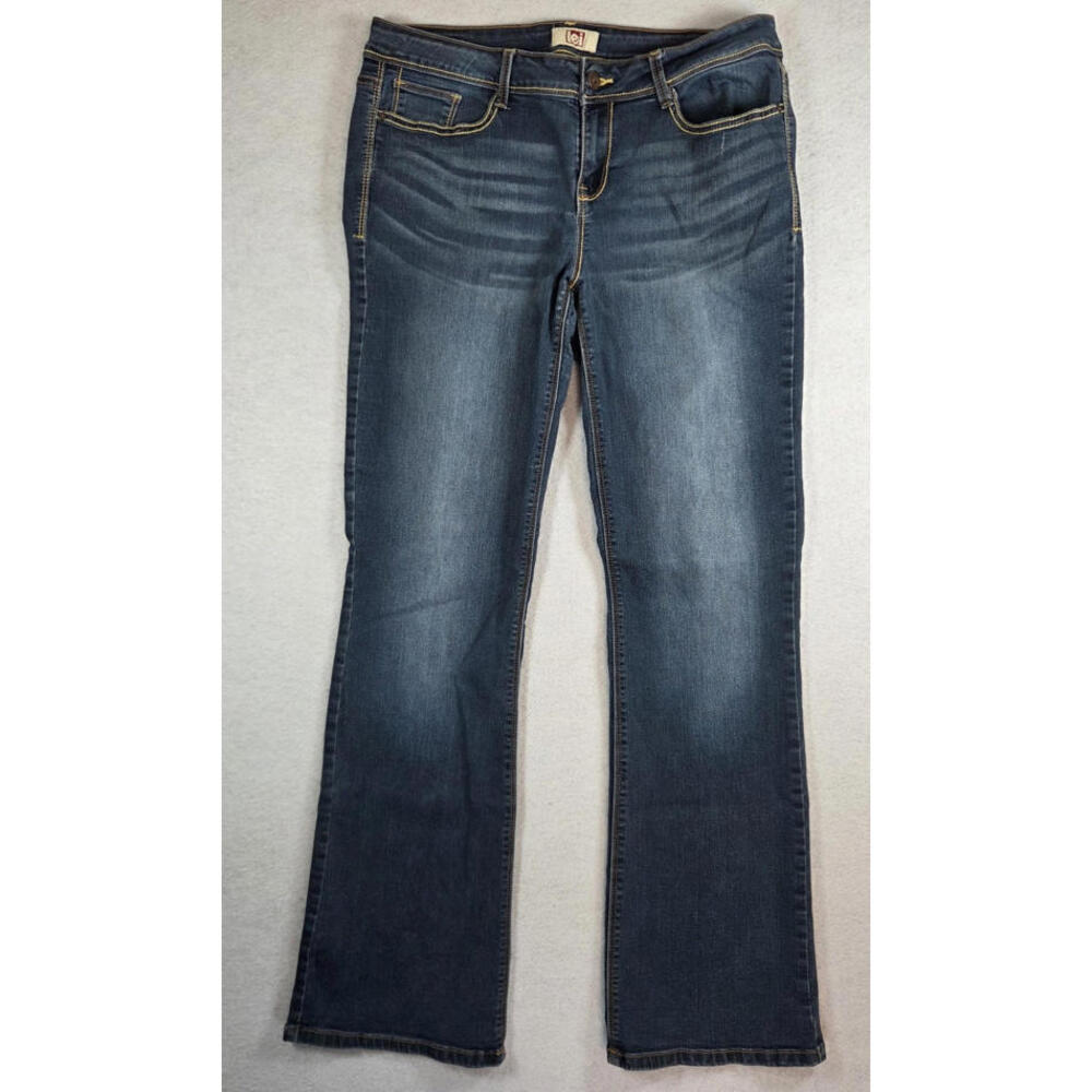 Lei Women’s Skinny Jeans Blue Size 11 Regular Juniors Stretch Denim Pants Y2K